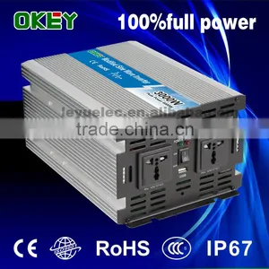 CE RoHS Approved 3000w Modified Wave Power Inverer dc Input 24v ac Output 110v/220v With Solar Panel thumbnail-1