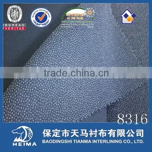 Woven Interlining Fusing Interlining Fabric 8316 for Suits&jackets thumbnail-1