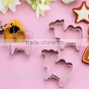 2015 Popular DIY Creative Design Animal Shaped Stainless Steel Cookie Cutters for Cakes and Bisciuts thumbnail-2