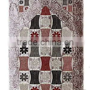 100%chenille High Quality Muslim Prayer Rug thumbnail-1