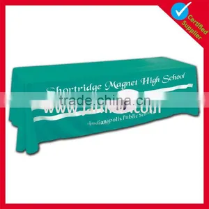 Custom Free Design Polyester Table Cloth thumbnail-1