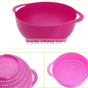 FDA Grade Rainbow Kitchen Food Prep Set and Mixing Bowl and Basket thumbnail-6
