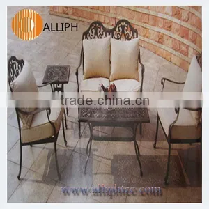 Cast Aluminum Outdoor Furniture Cast Aluminum Dining Set thumbnail-1