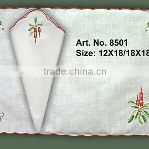 Christmas Embroidery Napkin thumbnail-1