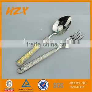 New Design 72pcs Stainless Steel Cutlery Set Flatware Set Dinnerware Set With Leather Case Wooden Case thumbnail-5