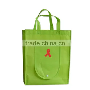 Foldable Tote Shopping Non Woven Bag Accept Custom Non Woven Fabrics Bag thumbnail-3