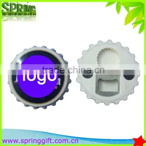 Multifunctional Round Bottle Opener Refrigerator Magnet Sticker thumbnail-1