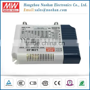 Mean Well LCM-40 40W 500mA Multiple Stage Output Current LED Driver Dimming Pwm Led Driver 220v Led Driver 40w 500ma thumbnail-2