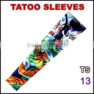 92% Nylon and 8% Spandex Customized Logo Tattoo Sleeves Custom TS 13 thumbnail-1