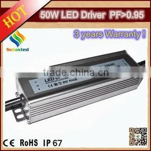 Soluxled LED Driver Power Supply With Constant Current IP67 50W Quality Choice thumbnail-1