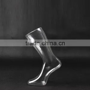 Hot Sale Boutique Top Level Fashion Transparent PC Female Middle Leg Mannequin thumbnail-1