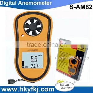 Portable Wind Measuring Instrument Vane Anemometer Thermometer thumbnail-1