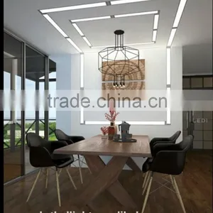 25w LED Pendant Light/ LED Office Pendant Light/Linear Suspended Lighting Fixture thumbnail-5
