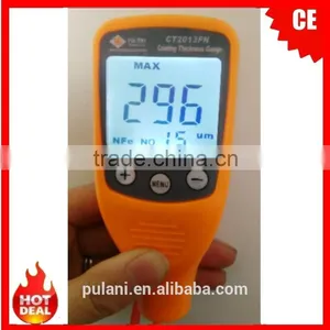 Fast Display Data of Dual Function Coating Thickness Measuring Meter With F Probe and NF Probe thumbnail-3