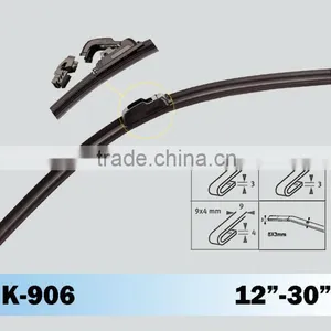 K-906 Flat Windshield Wiper Blade,all Car Wiper Sizes, Plastic Wiper Adapter thumbnail-3
