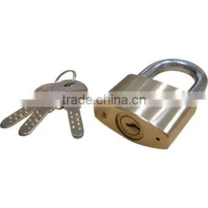 Double Locking Mechanism Kaba Key Brass Padlock thumbnail-1
