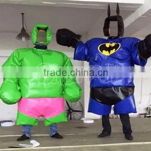 Customized Super Hero Inflatable Sports Games/ Sumo Suits Sumo Wrestling for Adults thumbnail-1