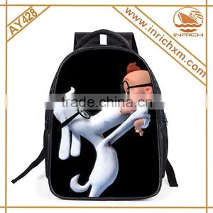 Fashion Wholesale Custom Printed Promotion Kids School Bag 2016 thumbnail-4