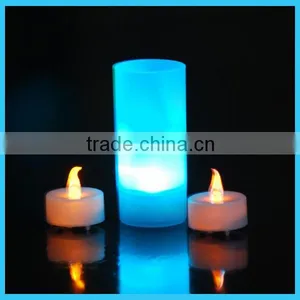 Tea Light Including Black Cup Candle thumbnail-1