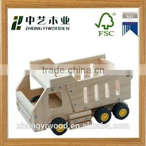 High Quality Home Decor DIY Wooden Car thumbnail-1