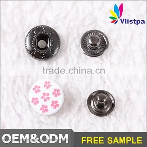 Custom Logo Washable Nickel-Free Fashion Metal Button for Jeans thumbnail-4