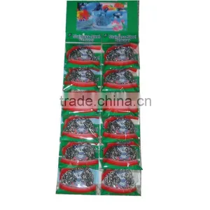 Stainless Steel Scourer/stainless Steel Cleaning Ball 12pcs thumbnail-1