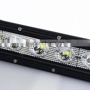 Sliding Bracket Single Row 90w Led Light Bar 28inch Led Light Bar With Arch Bent Reflector for Offroad Snowmobile thumbnail-3