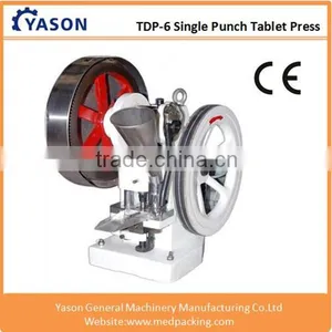 TDP6 New Aluminum Alloy Single Punch Tablet Press Machine thumbnail-1