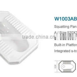 Building Material Wholesale Toilet Ceramic Squat Stool thumbnail-2