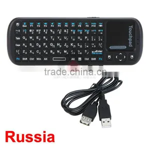 Russian Wireless Bluetooth Keyboard With Touchpad For Smart TV/Notebook/Tablet PC/Google TV Box/Projector thumbnail-2