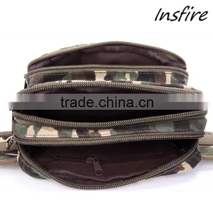2016 Outdoor Waist Bag Fashionable Classical Canvas Waist Leg Bag thumbnail-5
