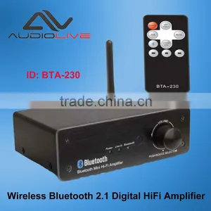 BTA-230 30W RMS at 8 Ohm Bluetooth Mini Hi-Fi Amplifier thumbnail-1