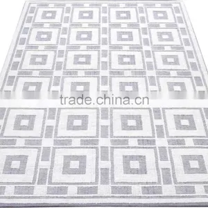 Modern Design Flat Weave 100% Wool Rug thumbnail-1