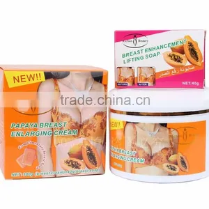 English Packing! AICHUN 3days Papaya / Green Tea Big Breast Cream Breast Tightening Cream Breast Firming Soap thumbnail-2