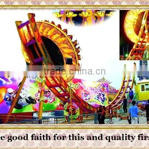 Factory Direct Amusement Park Rides Flying UFO Disk Rides for Kids thumbnail-3