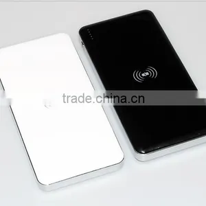 Newest Universal Wireless Power Bank Wireless Charger Transmitter +receiver thumbnail-1