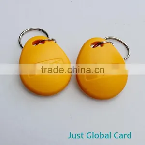ISO15693 Access Control Waterproof Plastic Cheap Rfid Keyfob Tag Door Key thumbnail-1