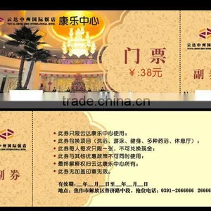 Exclusive High-end Thermal Paper Music Event Ticket Printing thumbnail-3