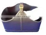 Faux Leather (pu,pvc) or Genuine Leather Storage Basket thumbnail-1