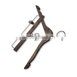 SERIE ANTIQUE CLOTHES AND PANT WOODEN HANGER thumbnail-1