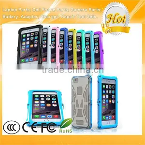 PEC TPU Silicone Mobile Waterproof Case for IPhone 6 6S With Screws thumbnail-6
