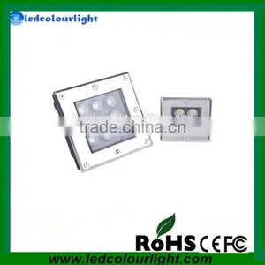 Hight Quality IP68 Aluminum Body DMX LED RGB Underwater Light 9w thumbnail-3