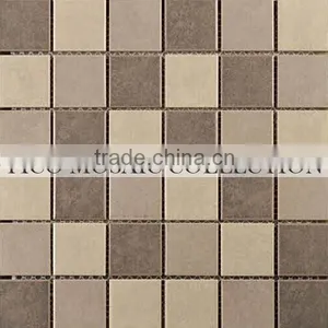 CM1611YID 12x12 Marble Tile 12x12 Mosaic Tile Glass Tile Mosaic thumbnail-1