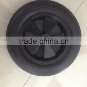 Toy Wheels Rubber 8x1.75 Solid Wheels thumbnail-1