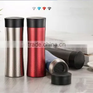 2015 New 320ml Diamond Thermos With Rugged Surface, Custom Coffee Thermos, Thermos Flask thumbnail-1