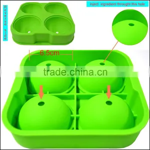 Promotional Gift Quick-freeze Perfect Sphere Premium Silicone Ice Ball Mold thumbnail-4