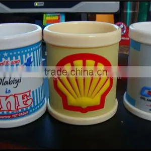 Fashionable Cool Fda Approved Plastic Office Mug thumbnail-1