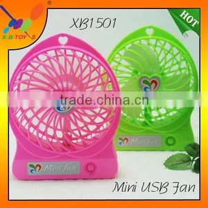 2015 New Design Creative USB Fan Wholesale Rechargeable Mini USB Gift Fan thumbnail-3