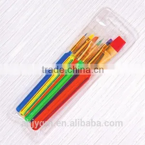6PCS Nylon Plastic Handle Artist Brush/artist Paint Brush/artist Brush Set thumbnail-1