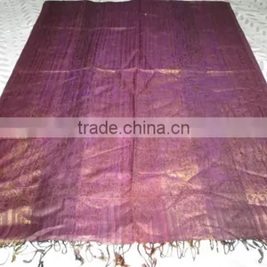 SILK & WOOL STOLE thumbnail-6